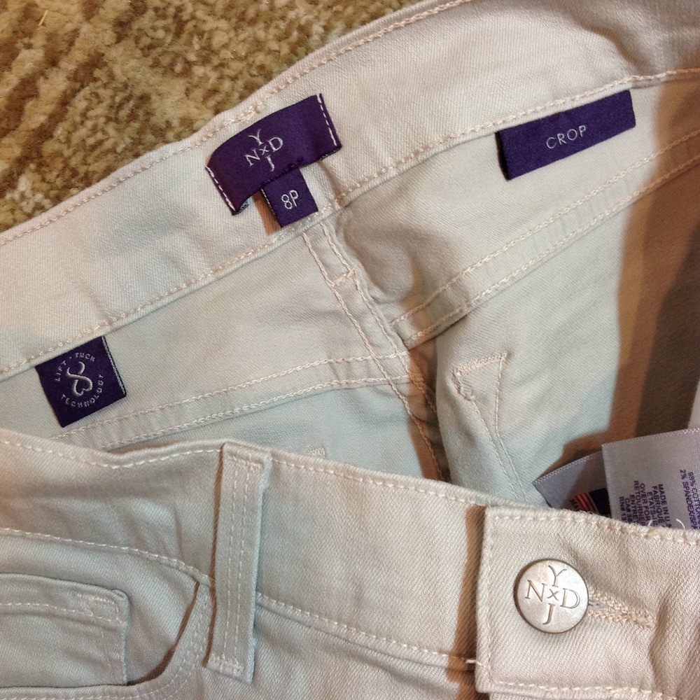 NYDJ khaki Jean Capri. 8P - Picture 4 of 11